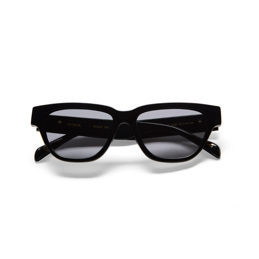 Shade 009 Black / Grey Lens